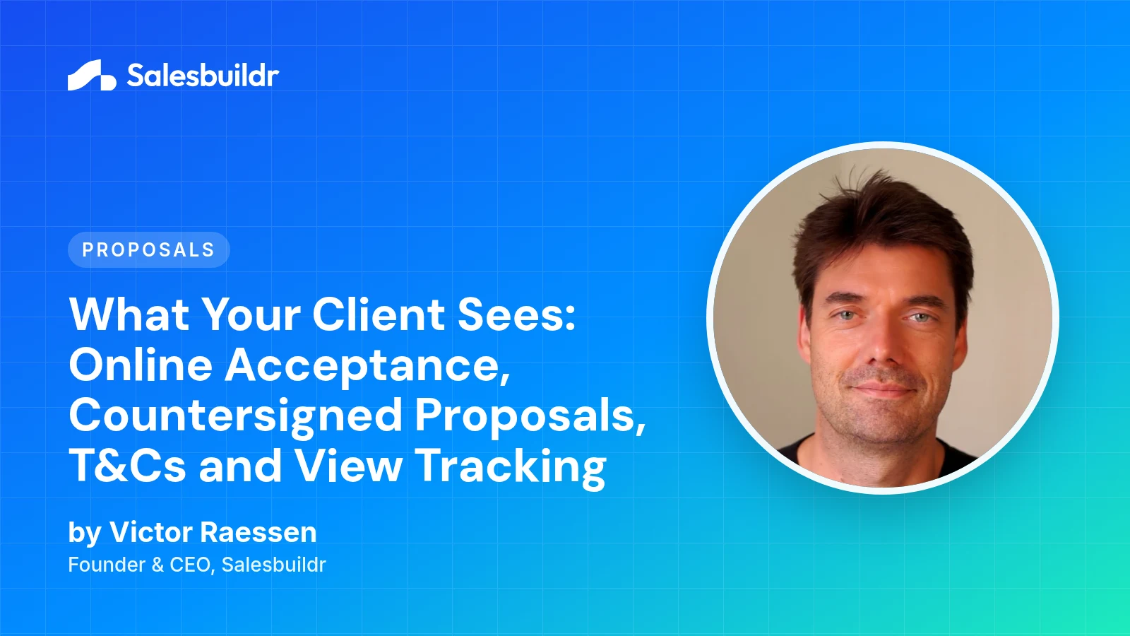 What Your Client Sees: Online Acceptance, Countersigned Proposals, T&Cs and View Tracking