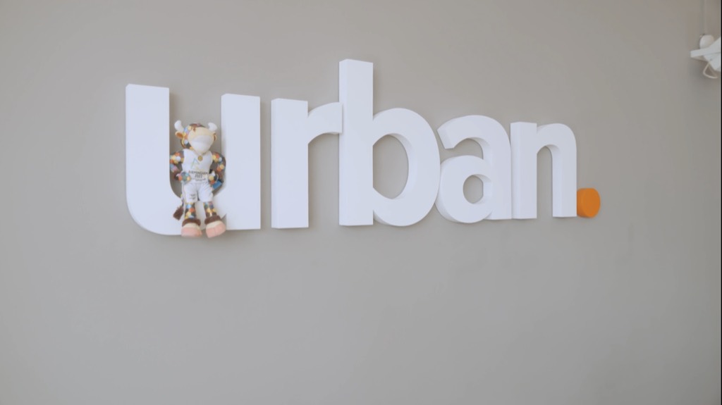 Urban Network office signage