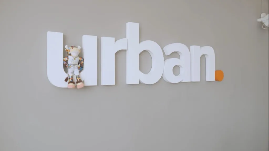 Urban Network office signage